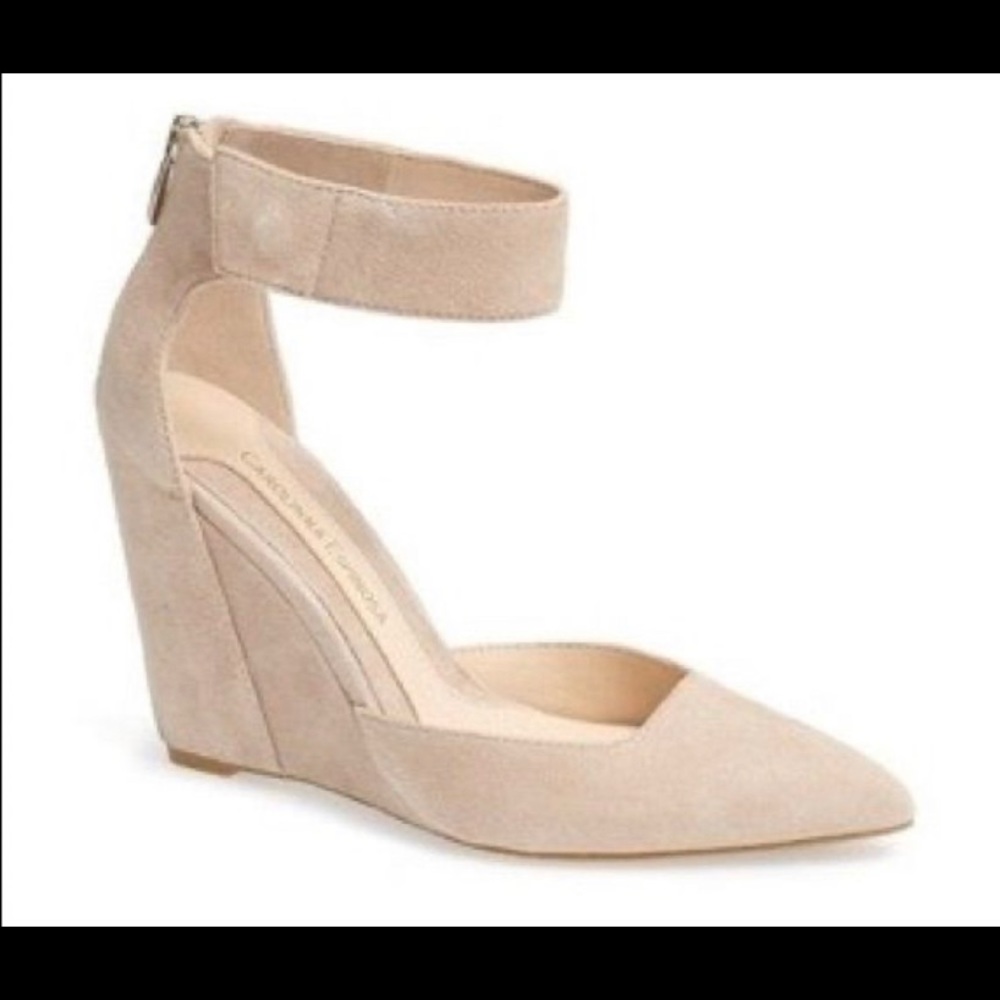 Carolinna Espinosa wedge in Sand